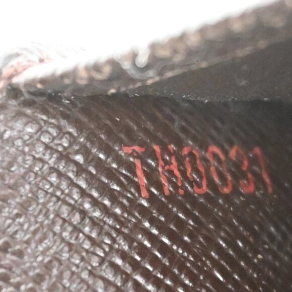 LOUIS VUITTON International Trifold Wallet Damier Leather Brown N61215 - Picture 8 of 16